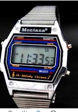 Montana Melodie Uhr 80er Jahre