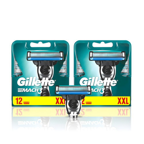 Gillette mach3 2x12er pack - 2x12er,
