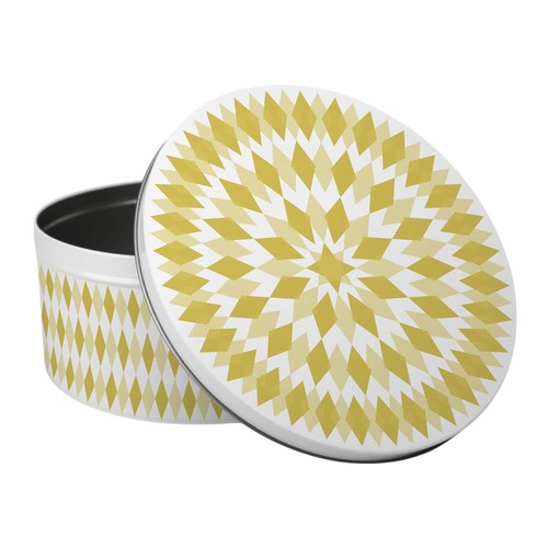 Gelbe argyle karo kuchenform - argyle,