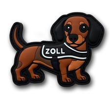 Zolldackel Patch, Abzeichen