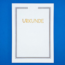 DDR Urkunde BLANKO 1980 A4