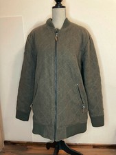 Herren Winter Jacke Dreimaster 50% Wolle Khaki Gr.XL