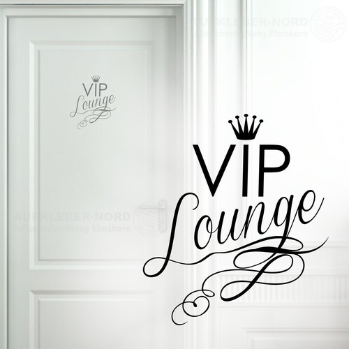 Vip lounge krone 25cm - vip,