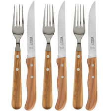 Steakmesser Set 6tlg. Gabel