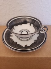 Fürstenberg Art Deco Sammeltasse Prunkgedeck Mokka Espresso Mocca