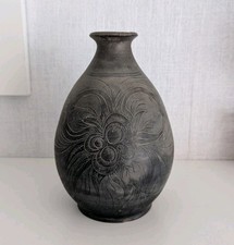 Ton Vase Antrazit