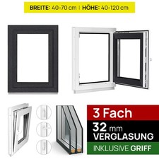 Kellerfenster Anthrazit