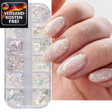 Nagel Glitzer Aurora Nail Art