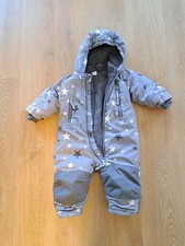 Schneeanzug Warm Mit Sternen Gr 74