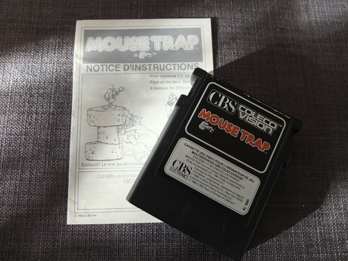 Cbs colecovision mouse trap - mouse,