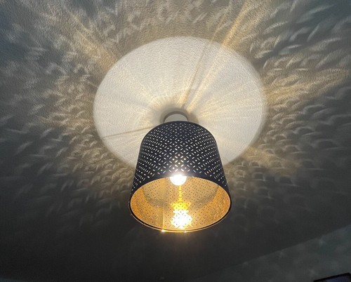 Ikea deckenlampe grau gold - deckenlampe, /
