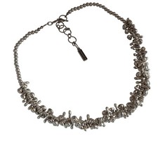 Halskette silber antiallergen antik nickelfrei Damen Collier Schmuck LUNAMOR