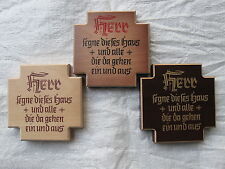 Haussegen, Plattenkreuz Holz