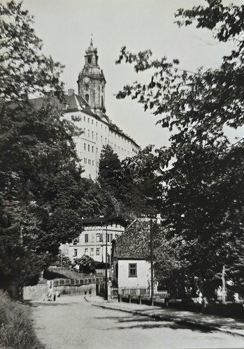 Rudolstadt heidecksburg - ak,