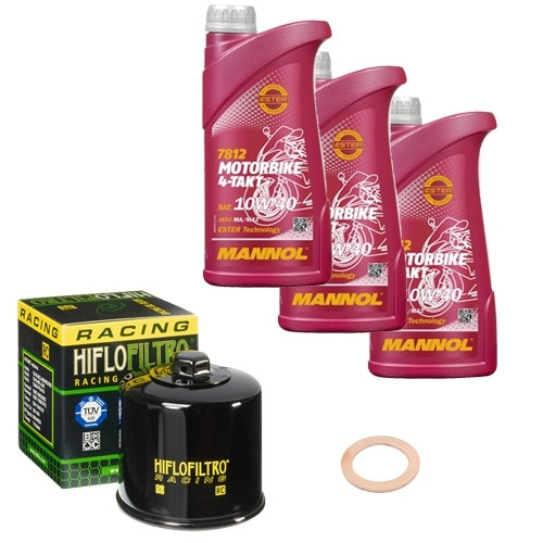 Hiflo ölfilter set mannol - set,