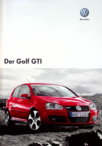 252744 golf gti prospekt - vw, v