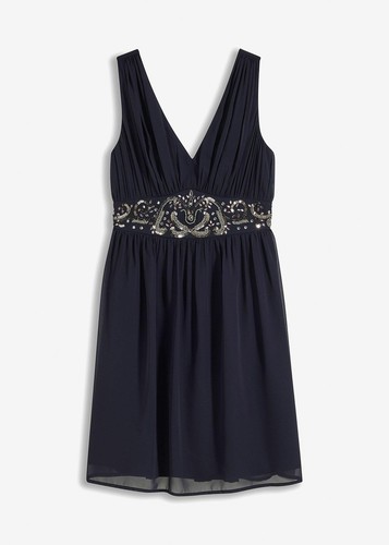 Kleid mit perlen - kleid,