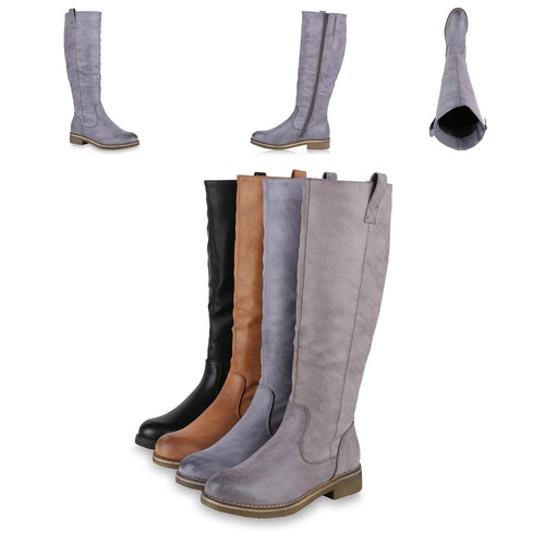 Van hill damen reiterstiefel - damen,