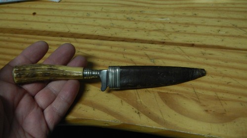 Sehr alter hirschhorn jagd - sehr,