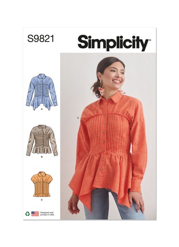 Schnittmuster shirt s9821 - s9821, h5