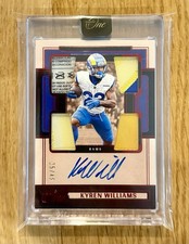 2024 Panini One NFL Kyren Williams Quad Patch Autographs /49 On Card LA Rams
