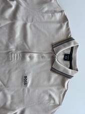 Boss Polo Shirt Golf Größe M In Sandfarben Top Zustand