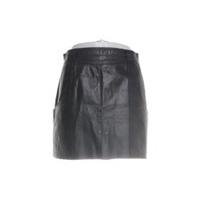 Miss Astor, Rock, Größe: 40, Schwarz, Polyamid/Leder, Einfarbig #k2O