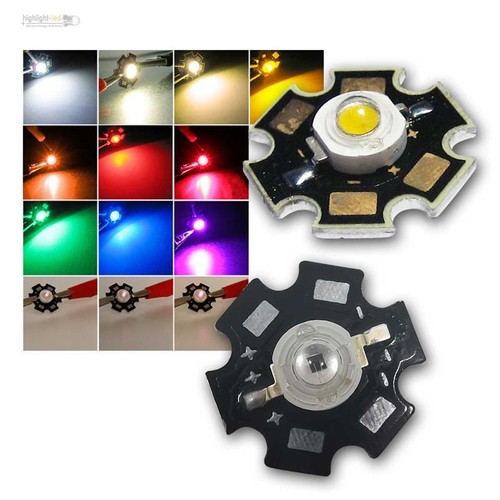 Highpower leds watt auf star - leds,