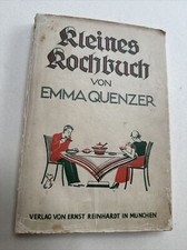 kleines Kochbuch von Emma Quenzer 1933 alt 