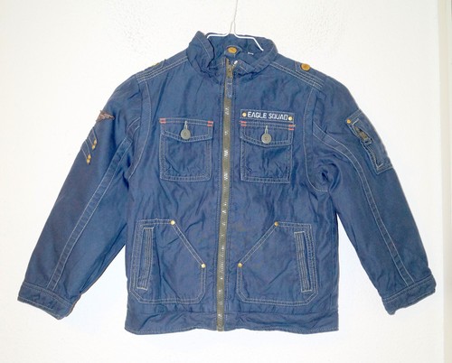 Dunkelblaue winterjacke 122 - dunkelblaue,