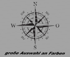 Windrose 300mm Aufkleber