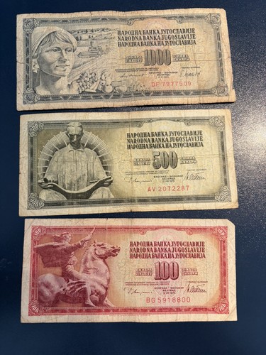Alte banknoten jugoslawien - alte,