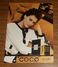 Seltene Werbung vintage CHANEL
