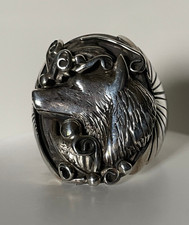 Indianerschmuck WOLF Ring