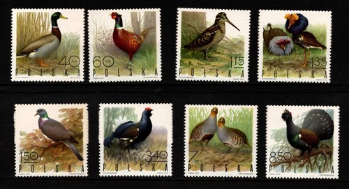 Briefmarken polen 1970 - briefmarken, vögel