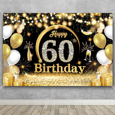 60 Jahre Geburtstagsbanner