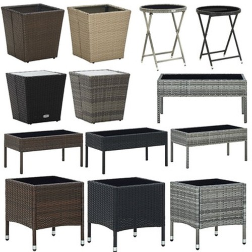 Poly rattan balkontisch - poly,