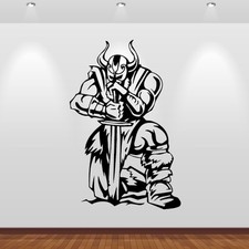 Wandtattoo Wikinger mit