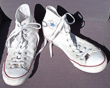 Größe 44 Converse Chucks / Allstar / Schuhe / stark gebraucht / fertig / used