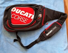 Ducati Corse Freetime Sling Rucksack  schwarz/rot/weiß Unbenutzt
