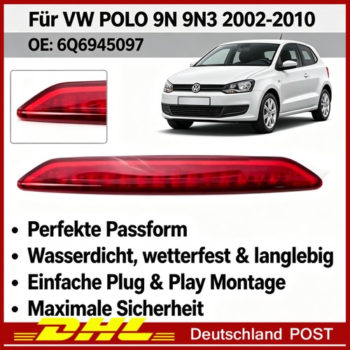 Rot bremslicht 6q6945097 led - bremslicht,