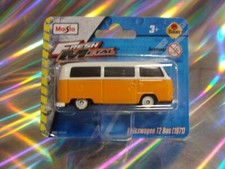 Maisto ´71 Volkswagen VW Bus T2 orange Serie Fresh Metal ovp/neu 1:64