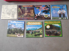 Schallplatten / LP 7 Stück - Volksmusik, Heimatlieder, Wanderkranz