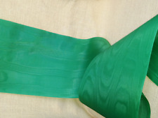 SCHLEIFENBAND, KRANZBAND, DEKO 22,5 m grün MOIRÉ 175 mm breit beste Qualität 