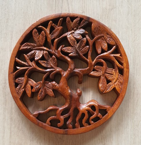 Baum wanddeko relief - holz, 20