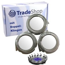 3x Set Scherkopf Messer