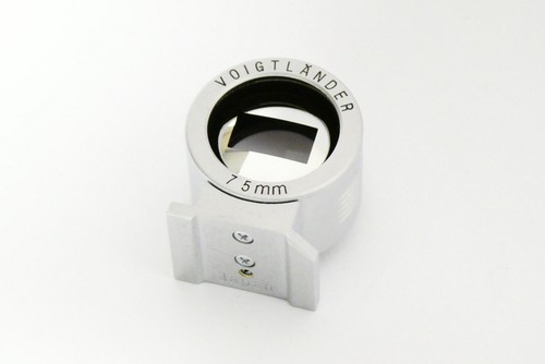 Voigtländer sucher 75mm - voigtländer,