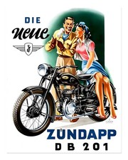 Retro Motorrad Wandkunst