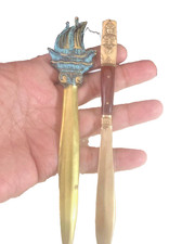 2 x Vintage Brieföffner aus