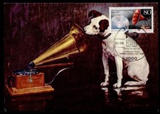 100J. Schallplatte. Hund und